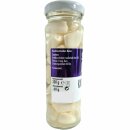 Spanischer Garten Knoblauchzehen Natur (100g Glas) + usy Block