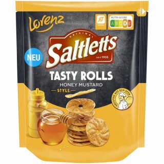 Lorenz Saltletts Tasty Rolls Honey Mustard (130g Packung)
