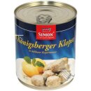 Simon Königsberger Klopse in Delikater Kapernsauce...