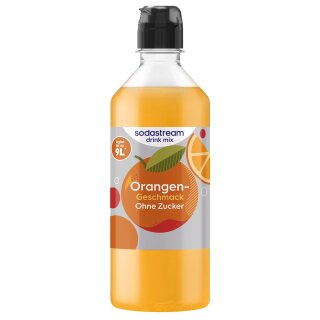 Sodastream Orange ohne Zucker Sirup (440ml Flasche)