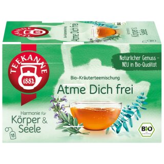 Teekanne Atme Dich Frei 18er (36g Teebeutel)
