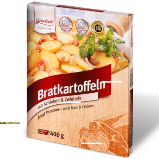 Grocholl Bratkartoffeln Zwiebel&Schinken (400g Packung)