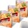 Grocholl Bratkartoffeln Zwiebel&Schinken 3er Pack (3x400g Packung) + usy Block