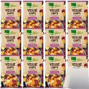 Edeka Gemüsechips aus Süßkartoffeln, Pastinaken und Rote Beete VPE (12X100g Packung) + usy Block