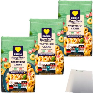EDEKA Tortellini Carne 3re Pack (3x250g Beutel) + usy Block