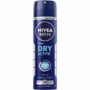 Nivea Deo Spray Men Dry Active VPE (6x150ml Flasche) + usy Block