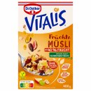 Oetker Vitalis Früchte-Müsli VPE (9x400g Packung) + usy Block