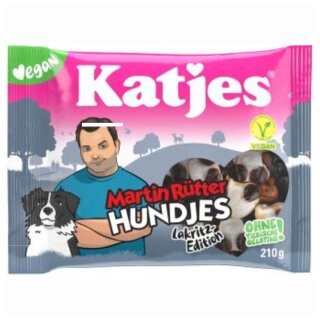 Katjes Martin Rütter Hundjes Lakritz (210g Beutel)
