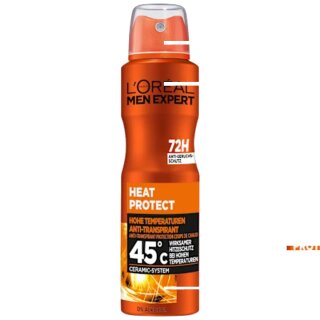 LOREAL MEN EXPERT Deo Spray Heat Protect 3er Pack (3x150ml Flasche)