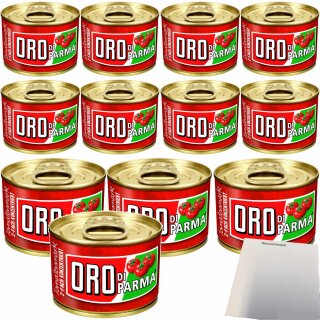 Oro di Parma Tomatenmark 2f. konzentriert VPE (12x70g Dose) + usy Block