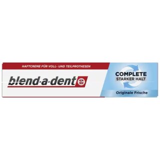 Blend-a-dent Haftcreme Starker Halt Original 4er Pack (4x47g Packung)