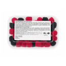 Jölebow Mini Him-Brombeere Geleebonbons mit Fruchtgeschmack (300g Dose)