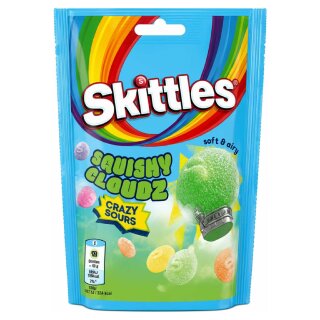 Skittles Squishy Cloudz Crazy Sours (94g Beutel)