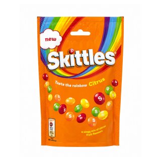 Skittles Citrusfruits (136g Beutel)