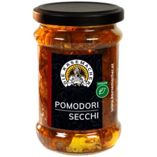 Die Käsemacher Pomodorini, Getrocknete Tomaten in Öl (250g Glas)