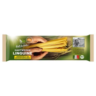 biozentrale Hartweizen Linguine (500g Packung)