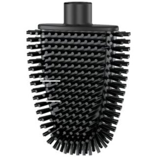 Cleany WC Ersatzbürste flach schwarz 185517000