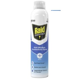 Raid Essentials Anti-Mücken Raum-Spray (300ml Flasche)
