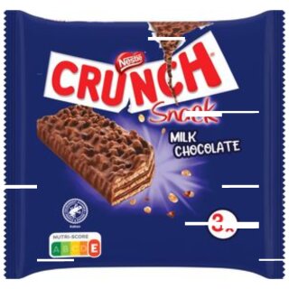 Nestlé Crunch Snack Milk (3x33g Beutel)