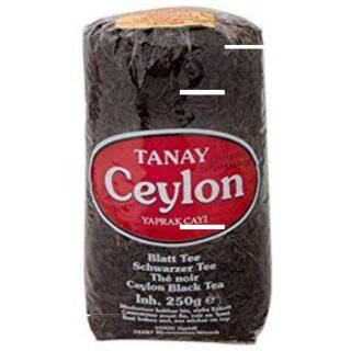 Tanay Ceylon Schwarzer Tee 6er Pack (6x250g Packung)