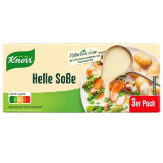 Knorr Helle Soße VPE 15er (15x3x250ml Packung)