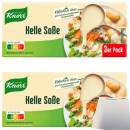 Knorr Helle Soße 2er (12x3x250ml Packung) + usy Block