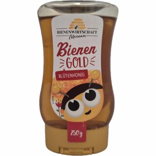 Bienenwirtschaft Meissen Bienengold Blütenhonig VPE (8X250g Flasche)
