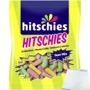 Hitschies Saurer Mix (140g Beutel) + usy Block