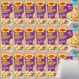 Maggi Fix für Käsespätzle Allgäuer Art VPE (18x34g Beutel) + usy Block