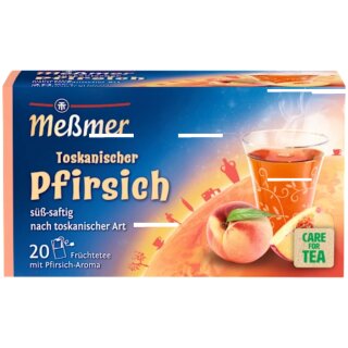 Meßmer Früchtetee Toskanischer Pfirsich 200g (4x20 Beutel)