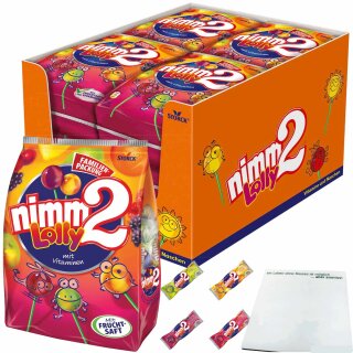 nimm2 Lolly VPE (10x200g Packung) + usy Block