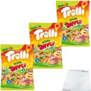 Trolli Sour Apple Trio 3er Pack (3x150g Beutel) + usy Block