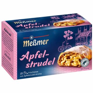 Meßmer Früchtetee Apfel Strudel VPE (10X40,5g Packung)