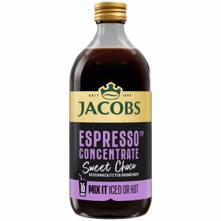 Jacobs Espresso Concentrate Chocolate (485ml Flasche)
