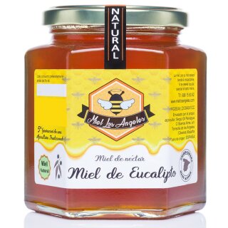 Miel Los Angeles Eukalyptushonig aus Spanien (450g Glas)