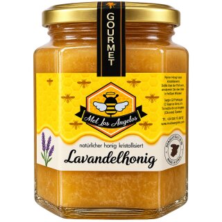 Miel Los Angeles Lavandelhonig aus Spanien (500g Glas)