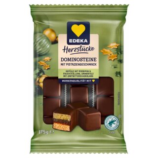 EDEKA Dominosteine Pistazie (175g Packung)