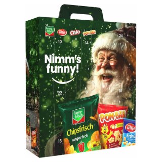Intersnack funny-frisch Adventskalender (784g Karton)