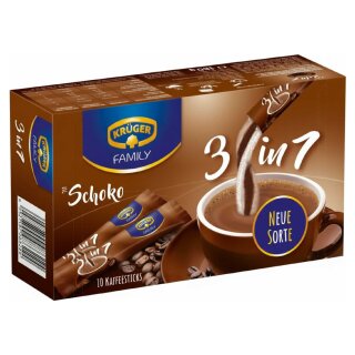 Krüger Family Schoko 3in1 Kaffeesticks (10Stk Packung)