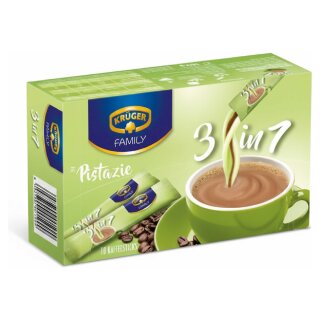 Krüger Family Pistazie 3in1 Kaffeesticks (10Stk Packung)