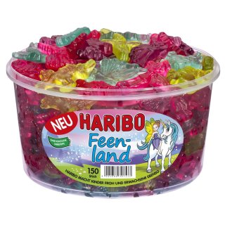 Haribo Feenland Fruchtgummi (150 Stck. Runddose)