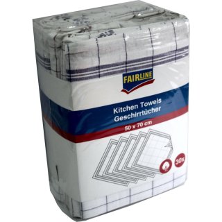 Fairline Küchentücher Gastro 50x70cm (30 Stück)