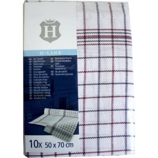 H-Line Küchentücher Gastro 50x70cm (10 Stück)