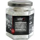 Weber weisses Pyramiden Gourmetsalz (80g Glas)