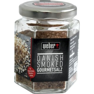 Weber Danish Smoked Gourmetsalz (1X160g Glas)