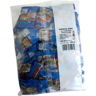 Haribo Karneval Minis Fruchtgummi Minibeutel (800g Beutel)