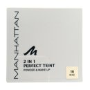 MANHATTAN Cosmetics Gesichtspuder 2in1 Perfect Teint Powder & Make-up Beige 16, 9 g (1St)