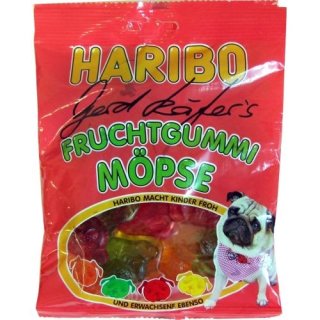 Haribo Fruchtgummi Möpse Henry (200g Beutel)