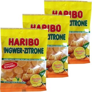 Haribo Ingwer-Zitrone (3x175g Beutel)