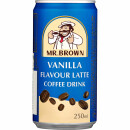 Mr. Brown Coffee Drink Vanilla (24x0,25l Dosen)